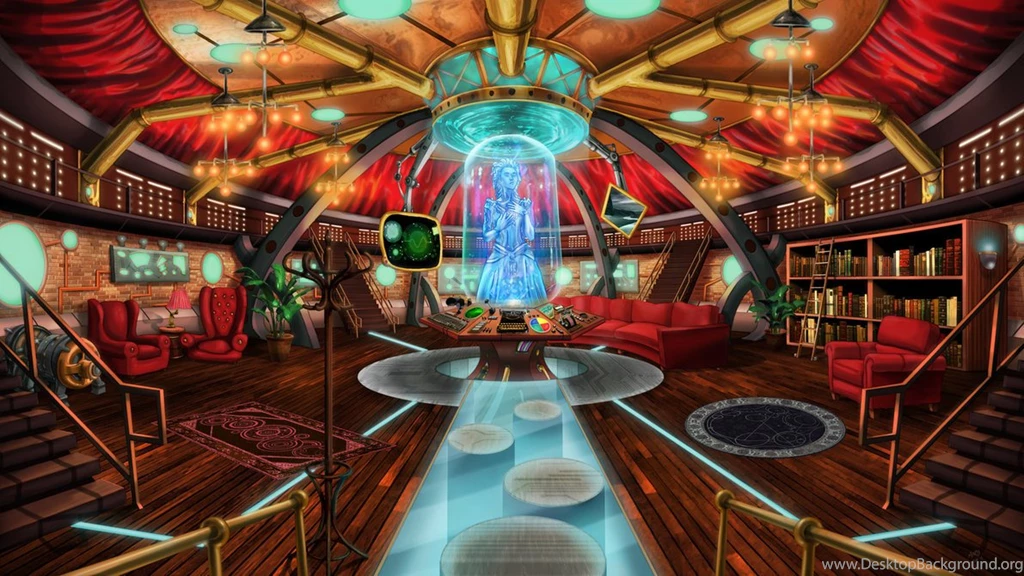 Steampunk TARDIS Interior Console Room By Wonderwig On DeviantArt