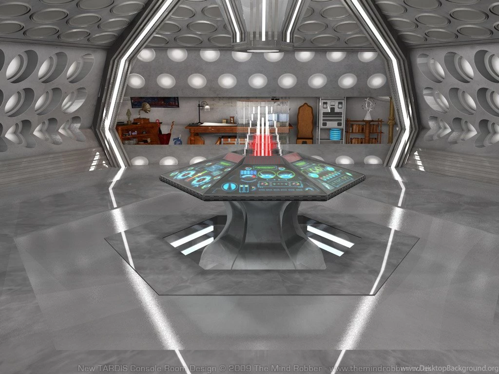Doctor Who TARDIS Interior Redesign Console Control Room