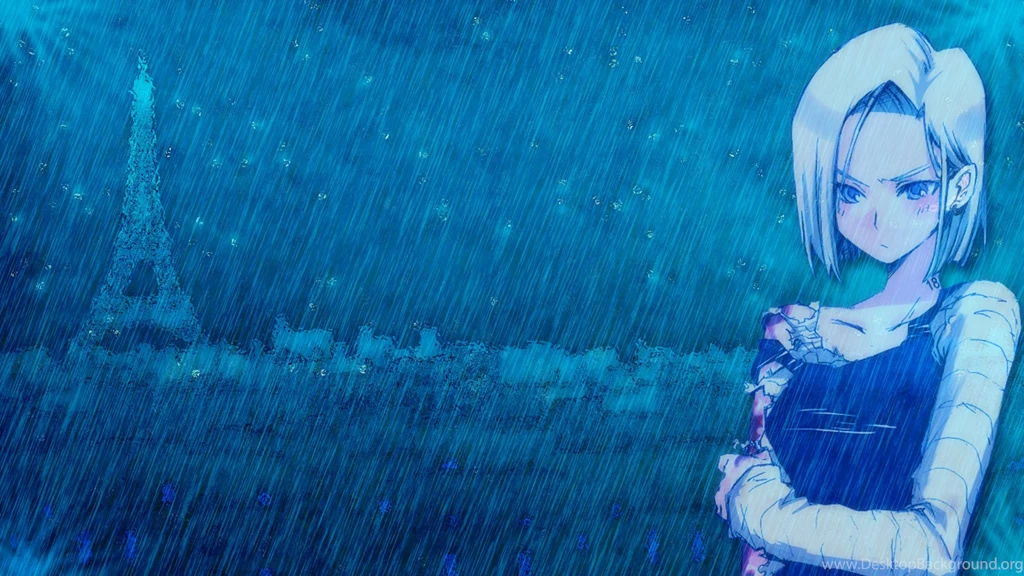 Android 18 Rain Wallpapers By MikeDarko On DeviantArt