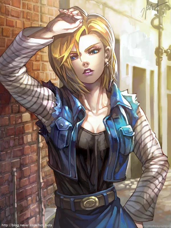 Android 18 Battle By Ivangod On DeviantArt