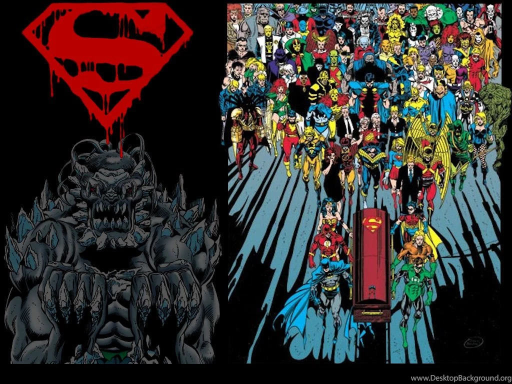 Death Of Superman Funeral WP By Superman8193 On DeviantArt