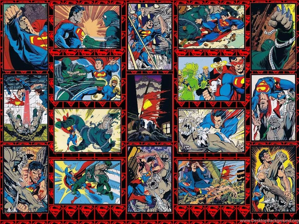 The Death Of Superman Skybox Card Wallpapers By Superman8193 On ...