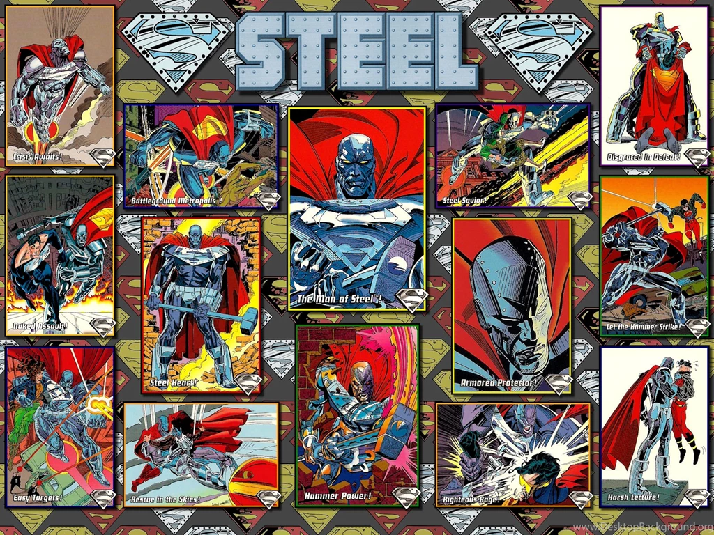 Steel The Return Of Superman SkyBox Card WP By Superman8193 On ...