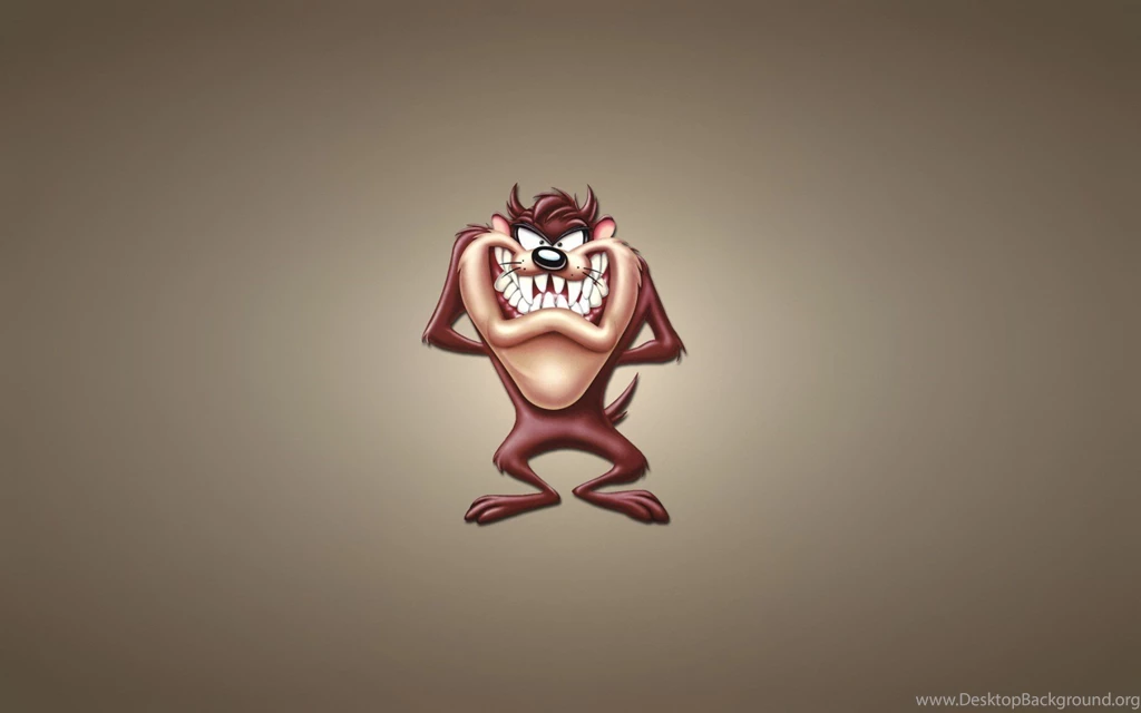 Looney Tunes Tasmanian Devil Taz Minimalism Hd Wallpapers Wallpapers