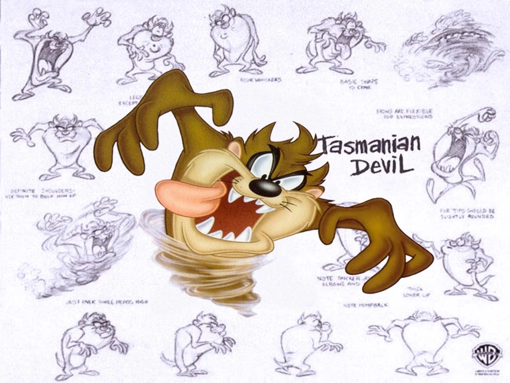 Looney Tunes Tasmanian Devil Wallpapers Free : Cartoon Wallpapers ...