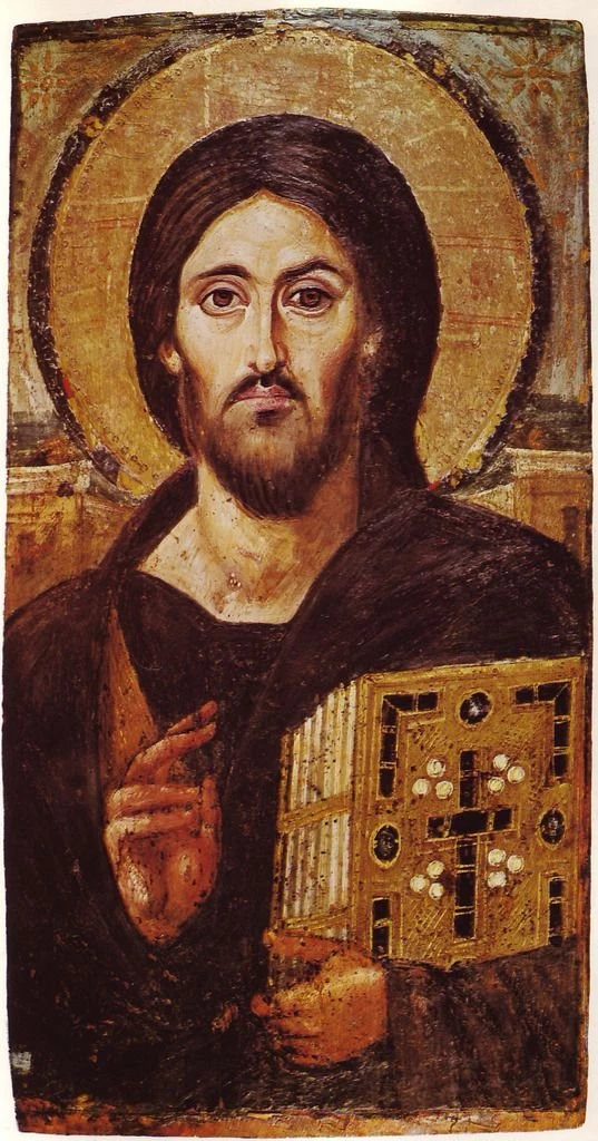 Oldest Known Orthodox Icon Of Christ Written In The 6th Century At ...