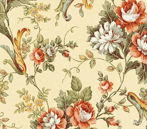 Cabbage Rose Wallpapers
