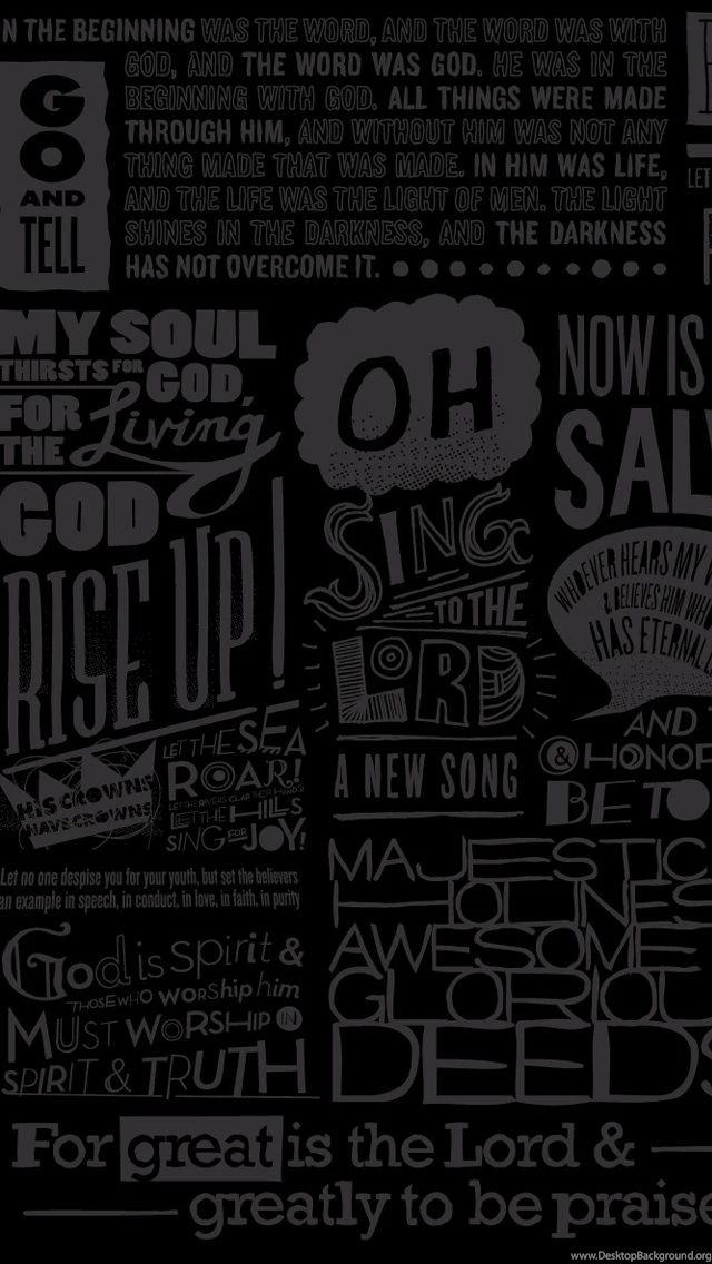 Scripture Iphone 5 Wallpapers