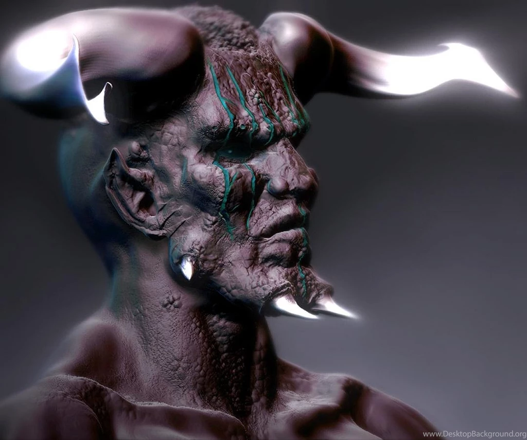 HORNED DEVIL WALLPAPER (