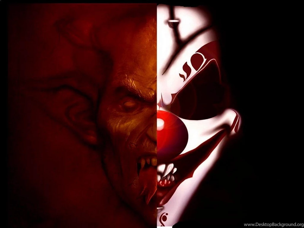 CLOWN OR DEMON WALLPAPER (