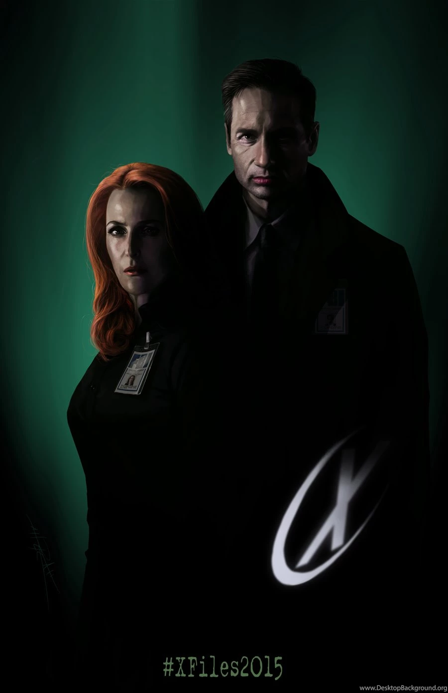 The X Files Art Poster Wallpapers HD. Free Desktop Backgrounds 2016 ...