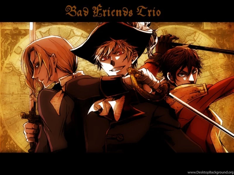 Bad FriendsTrio   Hetalia Wallpapers (32442137)   Fanpop