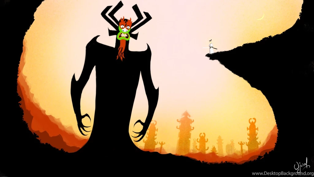 Samurai Jack Vs Aku   Time lapse Drawing   Procreate In iPad 2 ...