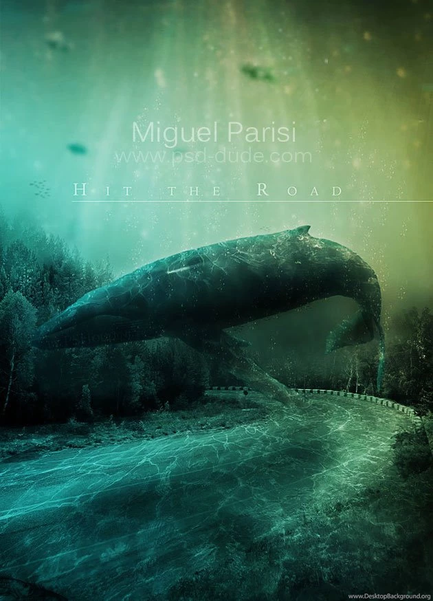 Create A Surreal Underwater Backgrounds In Photoshop Photoshop ...