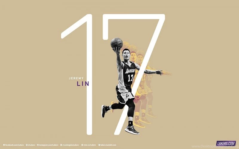 Jeremy Lin 17 LA Lakers 2015 Wallpapers Free Desktop Backgrounds ...