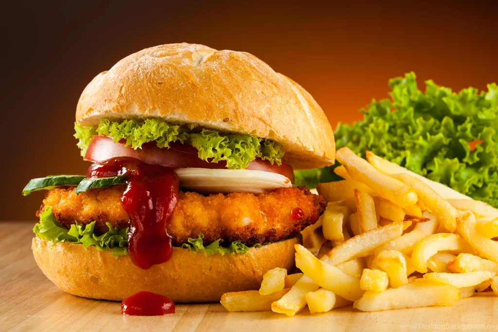 Wallpapers Burgers Fast Food Hamburger French Fries 1680x1050 ...