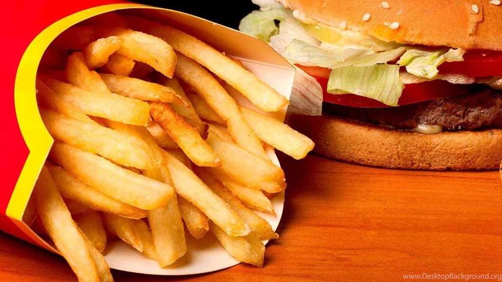 Wallpapers Fast Food Fries And Burger Wallpapers