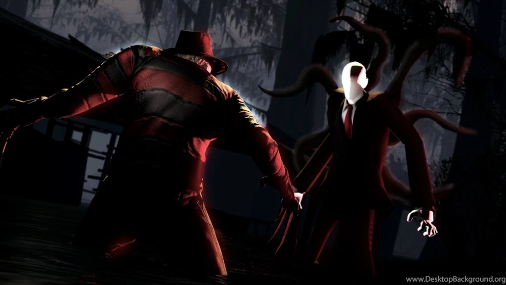 Freddy Kureger Vs Slender Man By WitchyGmod On DeviantArt