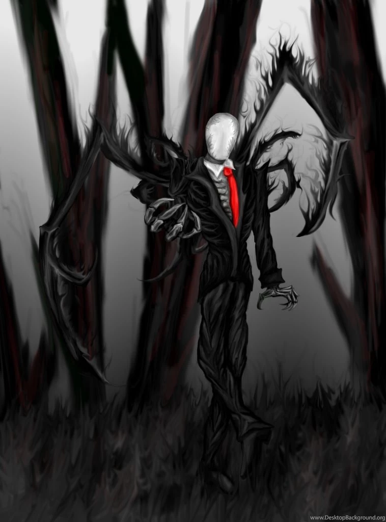 The Slender Man Real Artwork Wallpaper 758x1024 By Slenderfanart ...