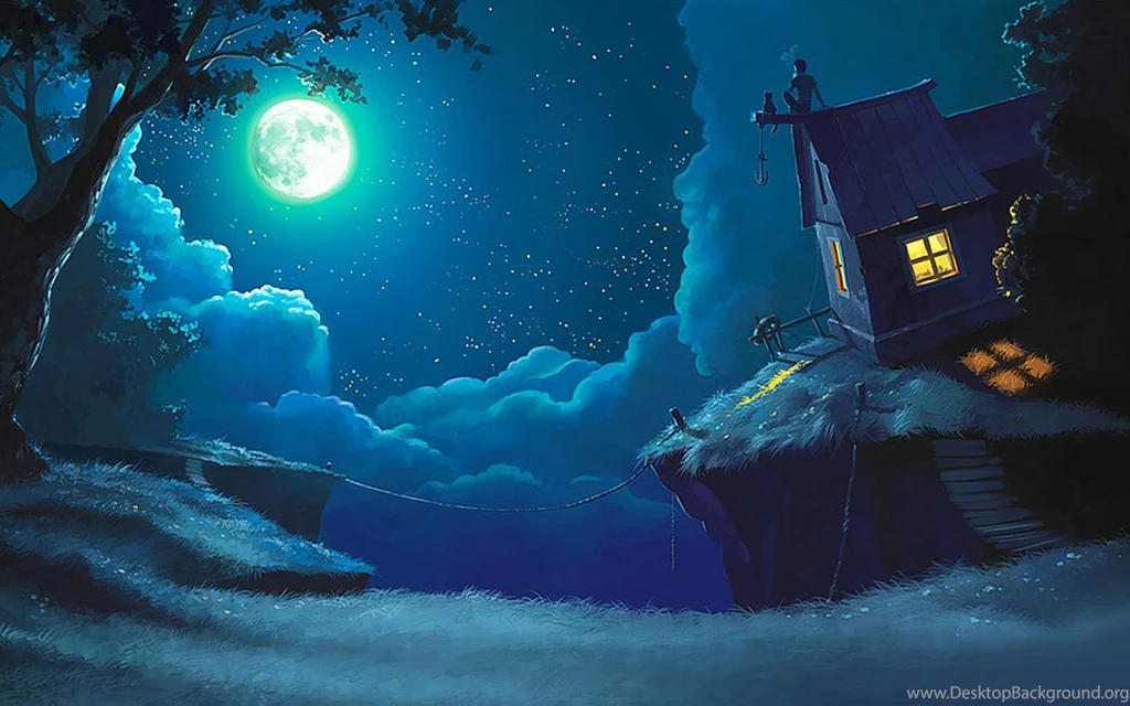 Moonlight Hd Wallpaper With Free Download Desktop Background