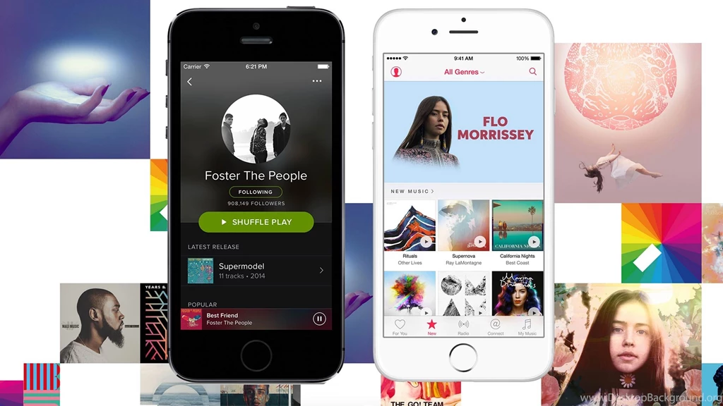 Spotify, Apple Music Ready To Rumble
