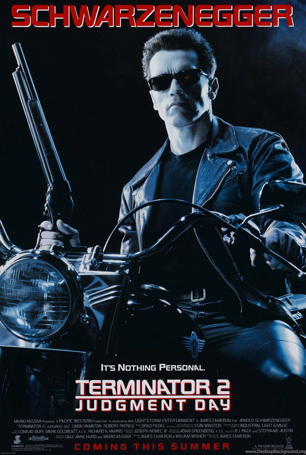 Arnold Schwarzenegger Terminator 2 Judgement Day