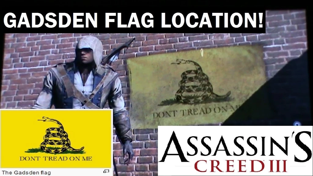 AC3: Gadsden Flag Location (Don't Tread On Me) YouTube