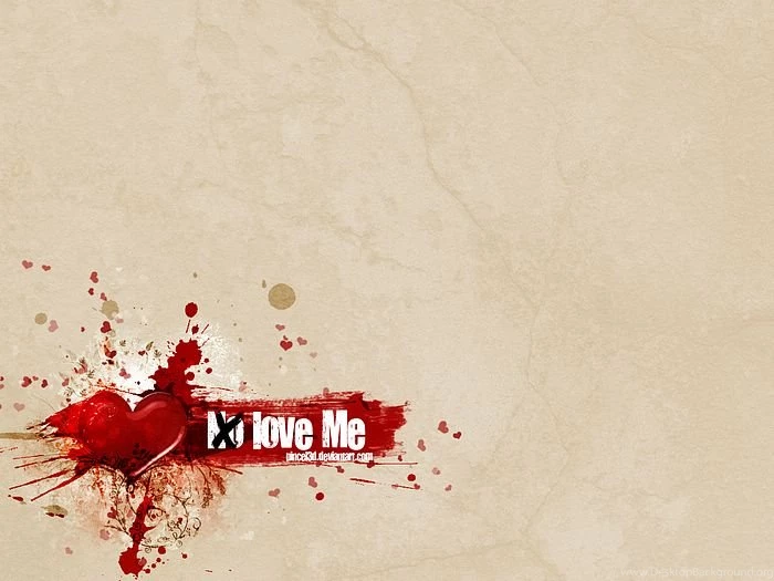 No Love Me Abstract Valentine Heart Wallpapers 17 Wallcoo.net