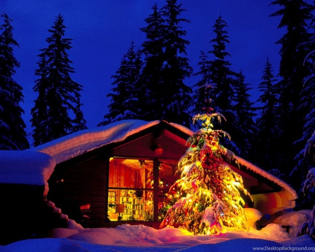 1280x1024 Christmas Night Desktop PC And Mac Wallpapers
