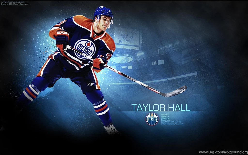 Wallpapers Oilers Taylor Hall Edmonton Hd High Definition Sports ...