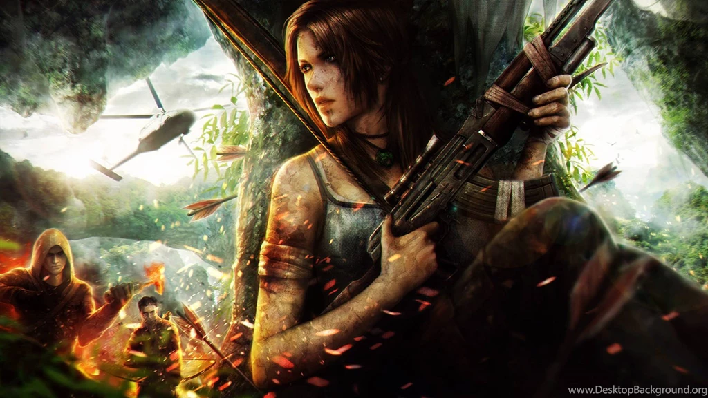 Lara Croft Art Wallpapers