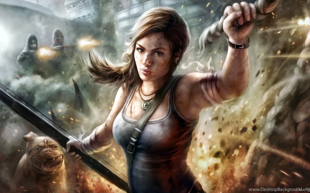 Lady Lara Croft Wallpapers