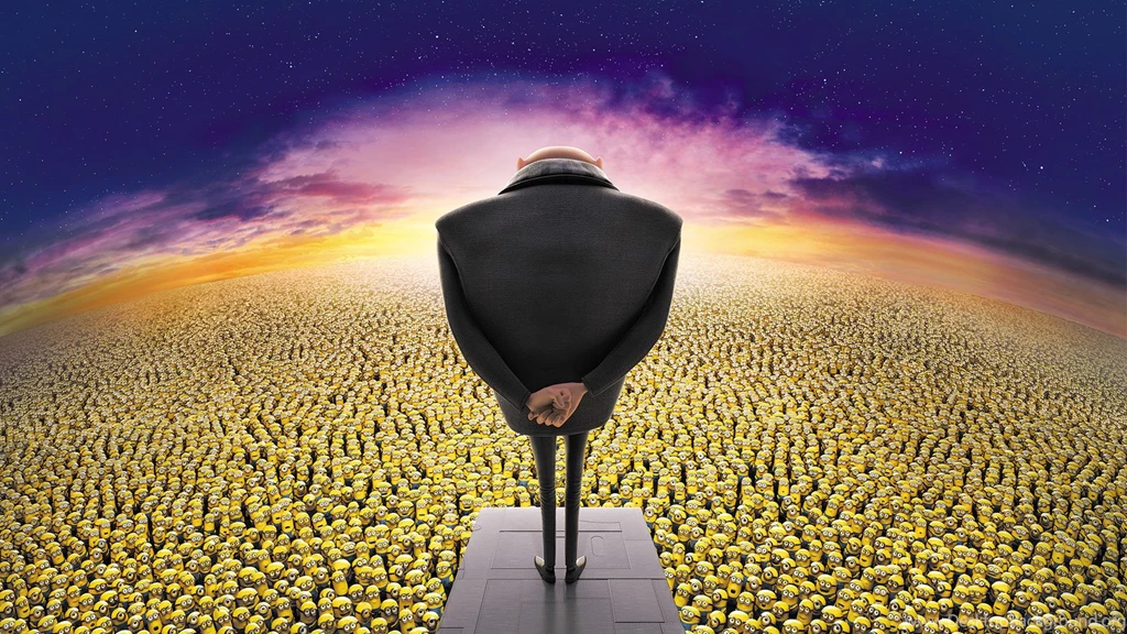 Despicable, Me, Gru, Dominating, All, The, Minions, Wallpapers ...