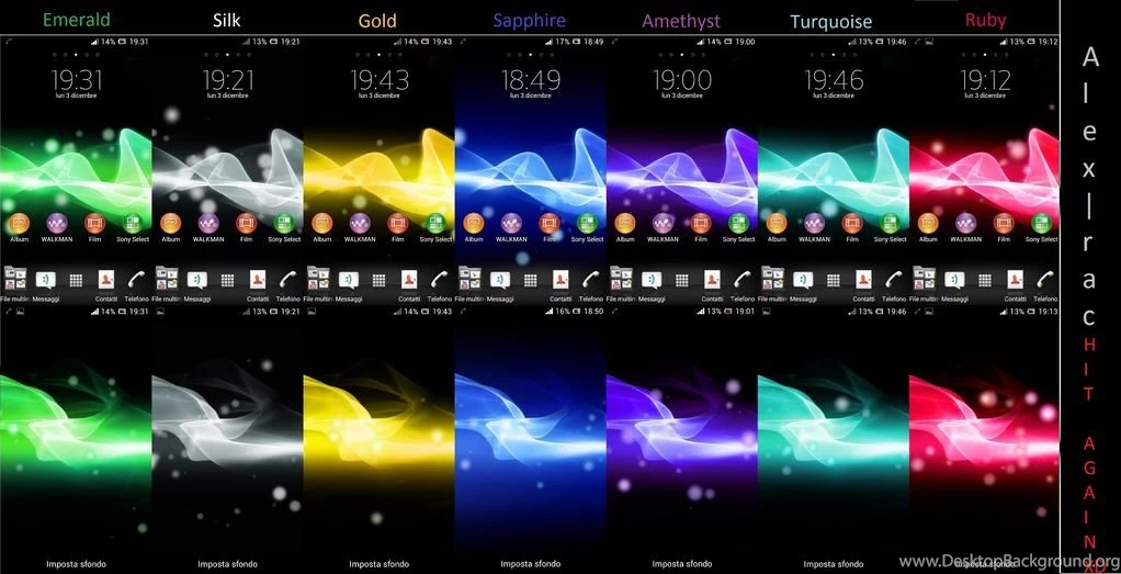 7 COLORS+Spectrum Flow Livewalpaper [Alex_ra…