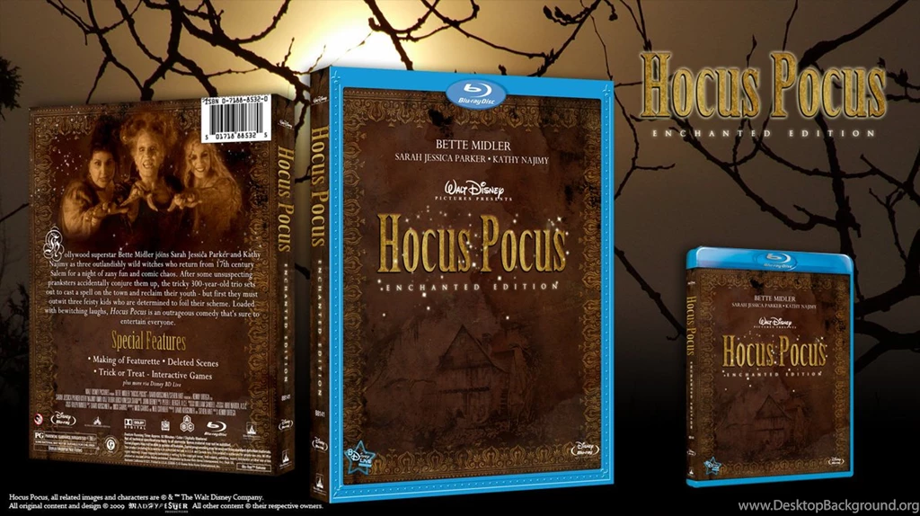 Hocus Pocus Blu ray By Barney 01 On DeviantArt