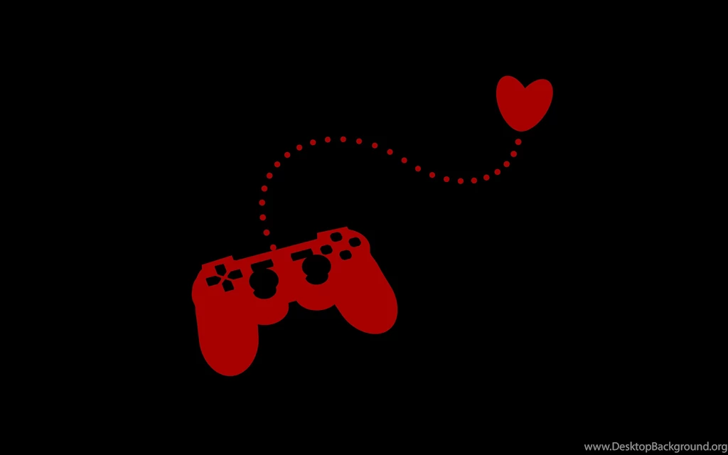 Controllers, Video Games, Hearts, Minimalism, Console, PlayStation ...