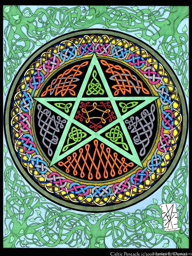 Celtic Pentacle Wallpapers