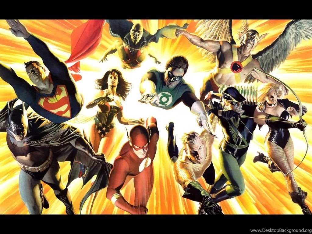 Justice League Of America By Alex Ross Free Comics Wallpapers
