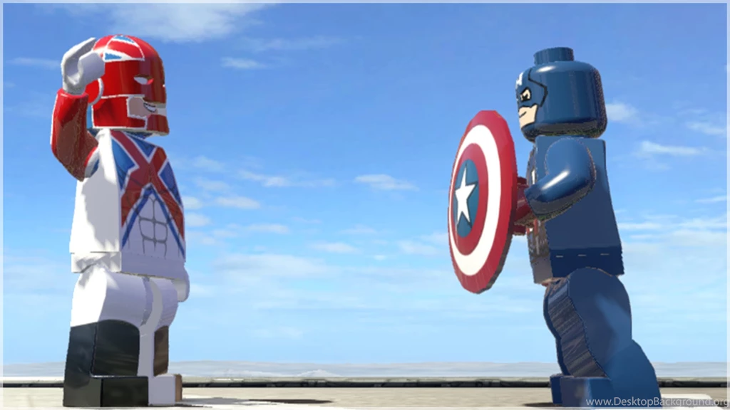 LEGO CAPTAIN BRITAIN VS CAPTAIN AMERICA EPIC BATTLE (LEGO Marvel ...