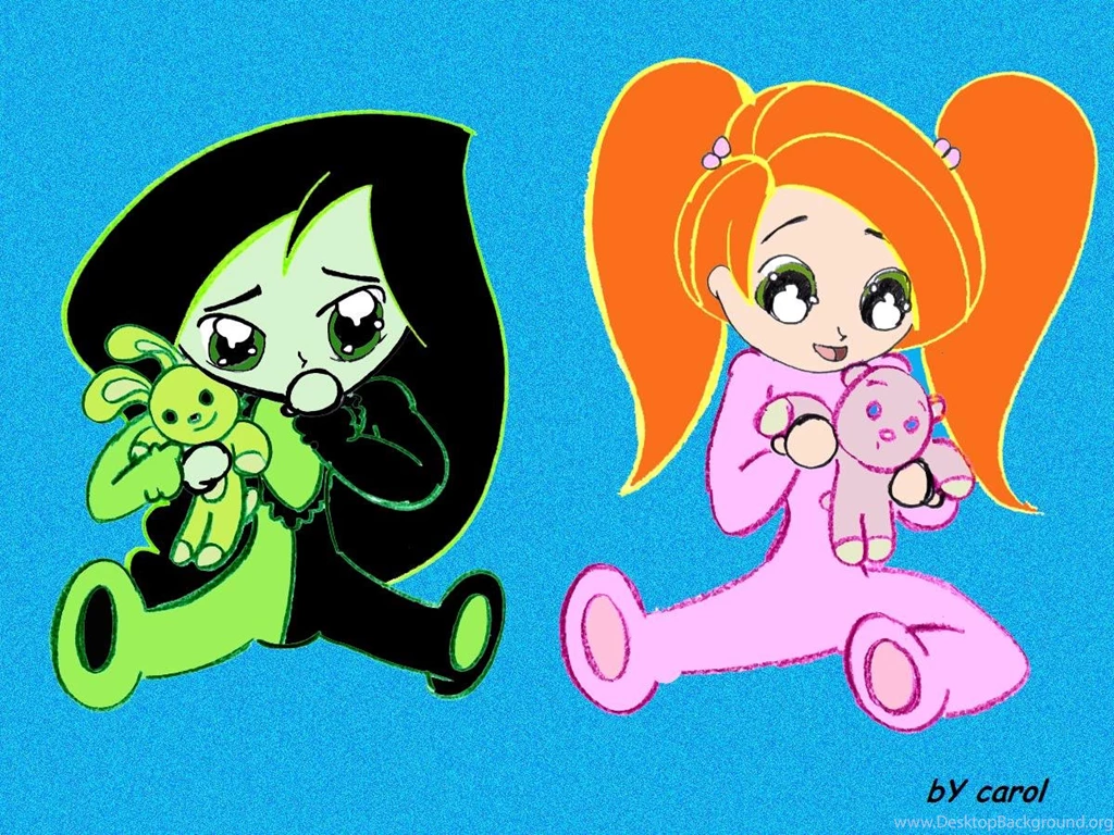 Baby Kim And Shego Kim Possible Wallpapers (24009490) Fanpop