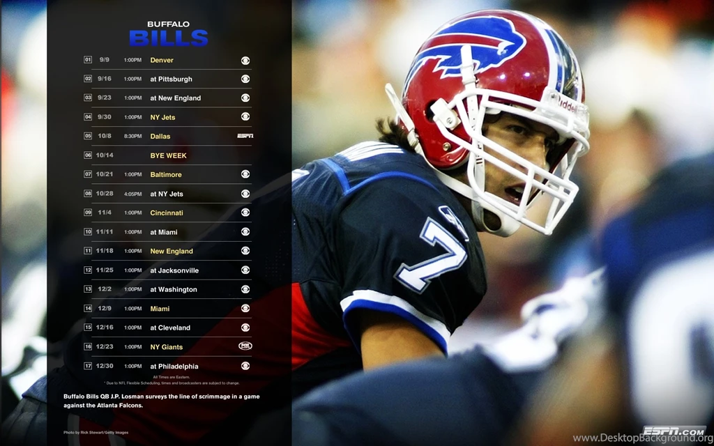 Buffalo Bills Schedule Wallpapers