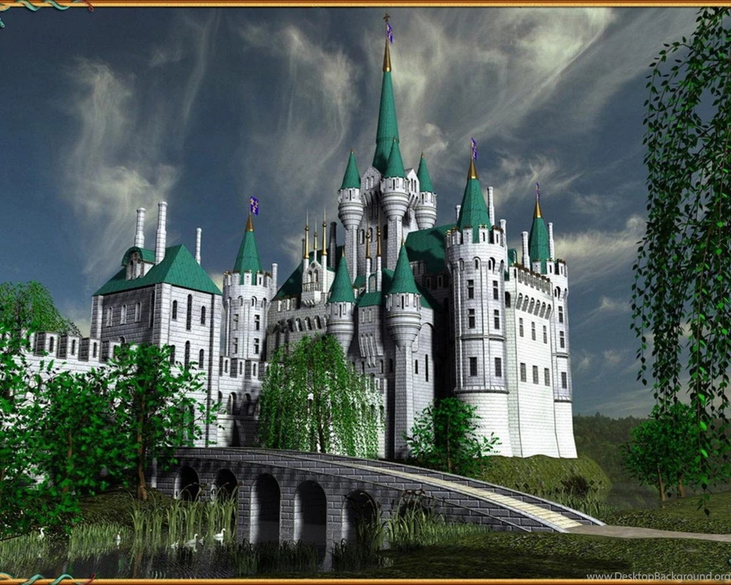 3D Fantastic World Castle D HD Wallpapers Wallpapers   (