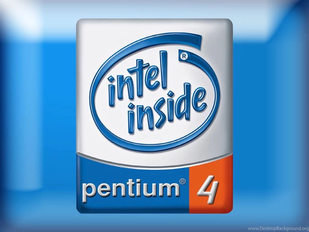 Free Desktop Wallpaper, Intel Inside Pentium 4 Logo