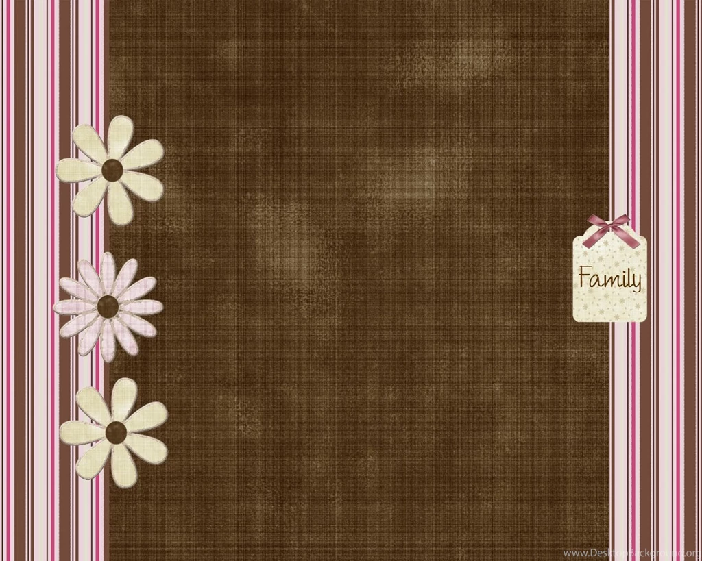 Roo's Creations & Designs: Pink & Brown With Flowers