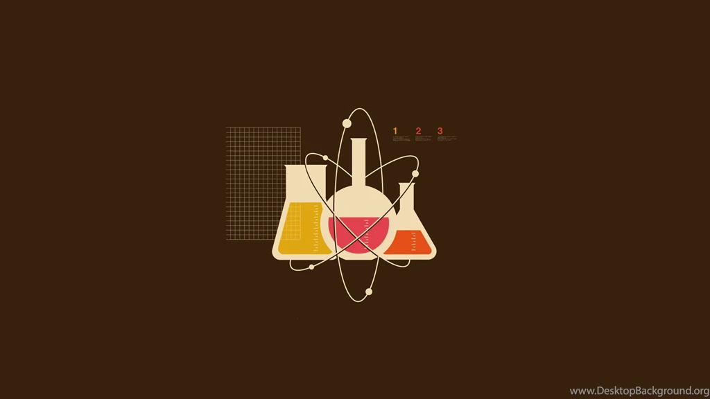 Chemistry, Beaker, Science, Atom, Vector, 1920x1080 HD Wallpapers ...