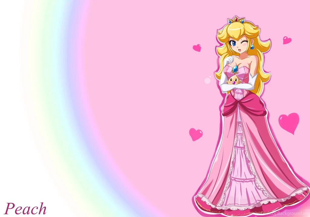 Video Games Mario Princess Peach