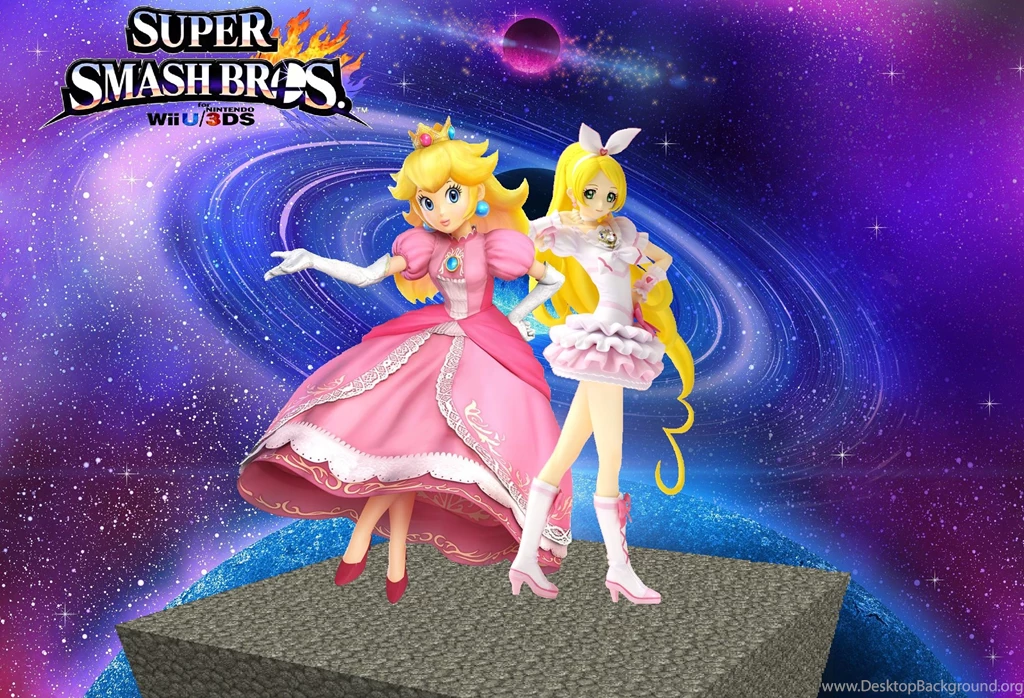 Princess Peach Vs Cure Rhythm 2 By StarWarriorDecade On DeviantArt
