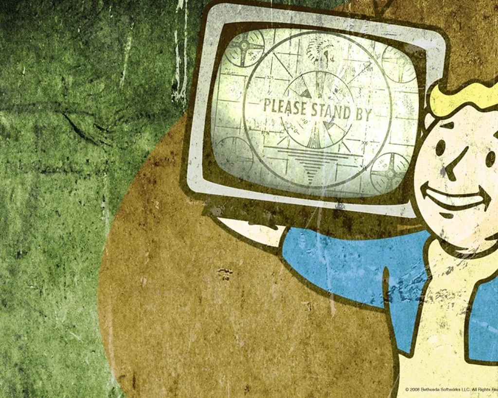 Fallout Vintage Pipboy Standby Hd Wallpapers   (