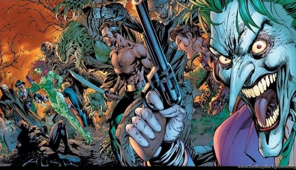 Batman Dc Comics The Joker Poison Ivy Scarecrow