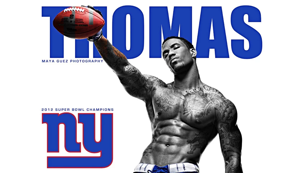 WallpaperUniversity.com :: Devin Thomas – New York Giants :: Full ...